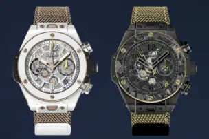 Die Hublot Big Bang Reloaded in Zusammenarbeit mit Mbappé und Usain Bolt
