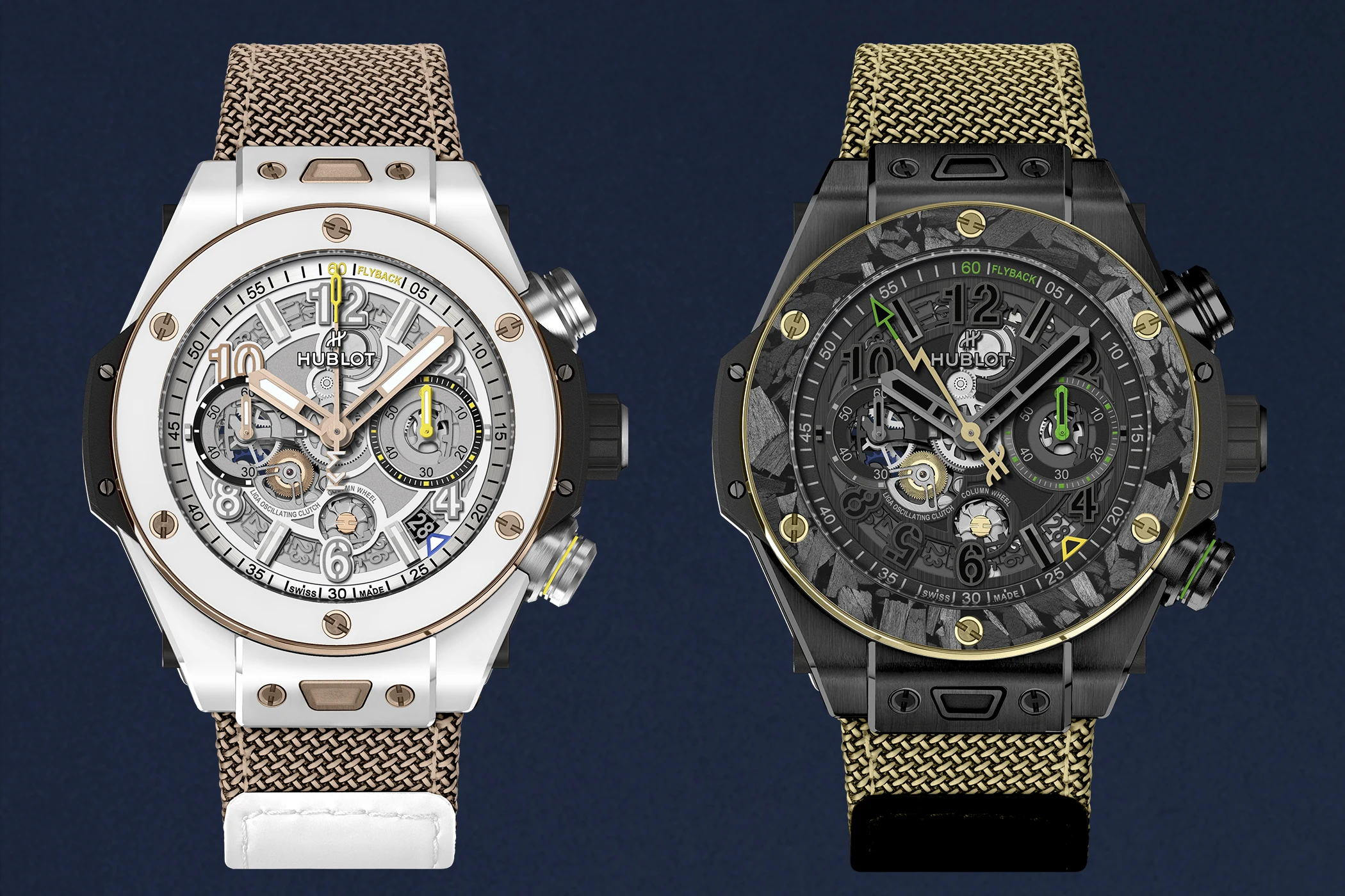 The Hublot Big Bang Reloaded, in collaboration with Mbappé and Usain Bolt