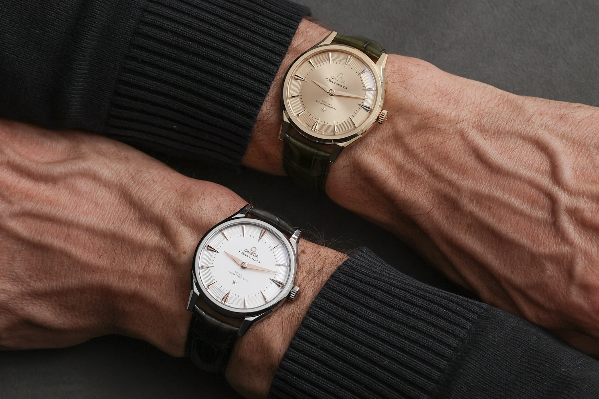 The Omega Constellation Observatory novelties on the wrist.