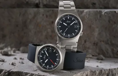 544 RS lying down and 544 from Sinn Spezialuhren