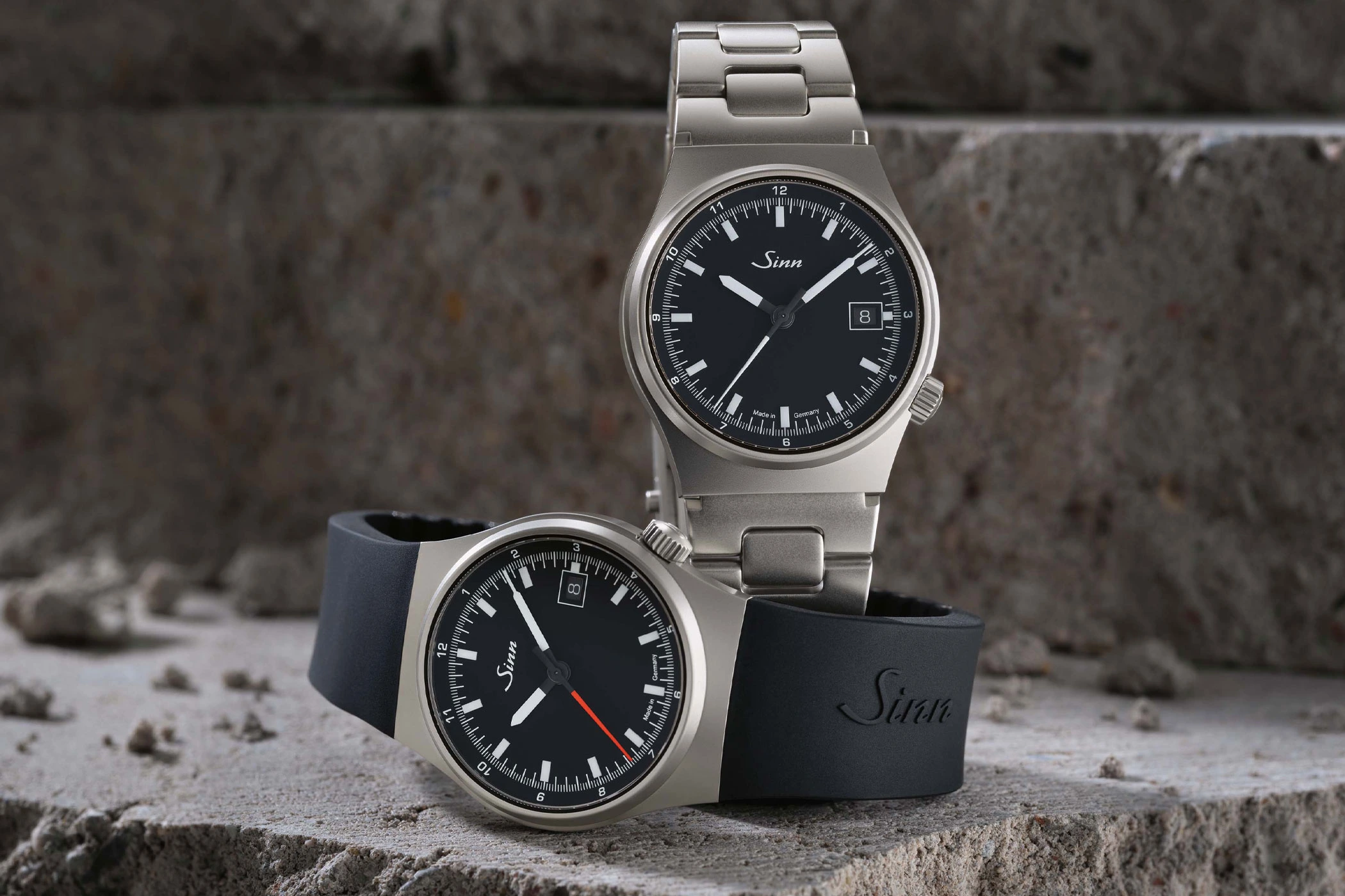 544 RS lying down and 544 from Sinn Spezialuhren