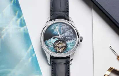 Die Vacheron Constantin Métiers d’Art Emaille Les Cabinotiers Flying Dutchman