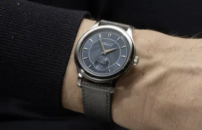 L.U.C 1860 in Lucent Steel on the wrist