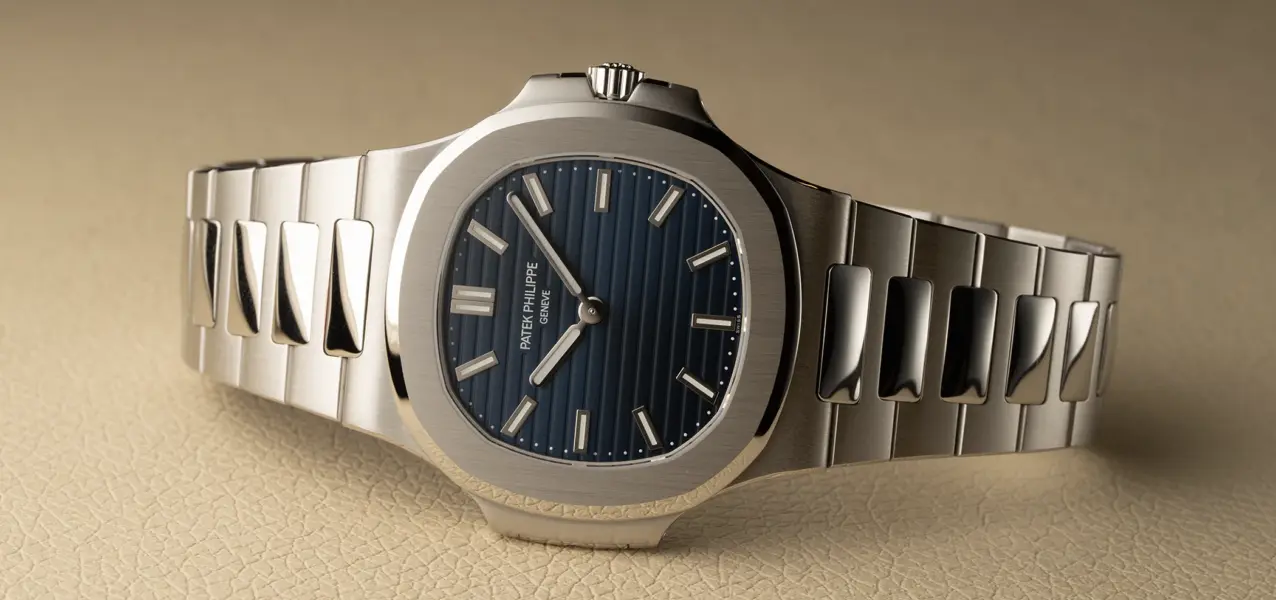 The Patek Philippe Nautilus Ref. 5610/1P-001.