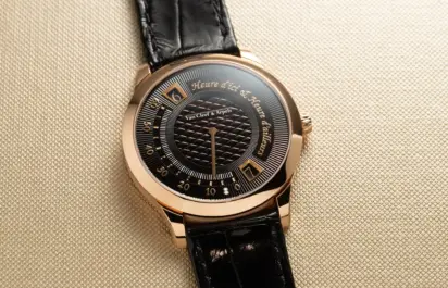 The Van Cleef and Arpels Midnight Heure d’Ici and Heure d’Ailleurs Watches and Wonders 2026.