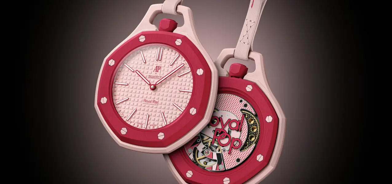 The Audemars Piguet x Swatch Royal Pop Otto Rosso SSX03R100N.