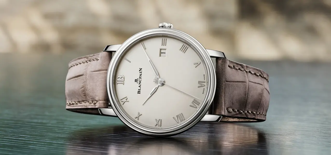 The Blancpain Villeret Ultraplate reference 6224N-1142-55B.