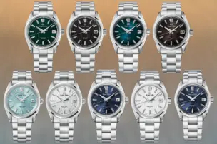 All the Grand Seiko Evolution 9 models can be seen in the lead image.