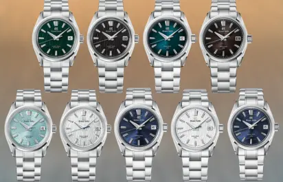 All the Grand Seiko Evolution 9 models can be seen in the lead image.