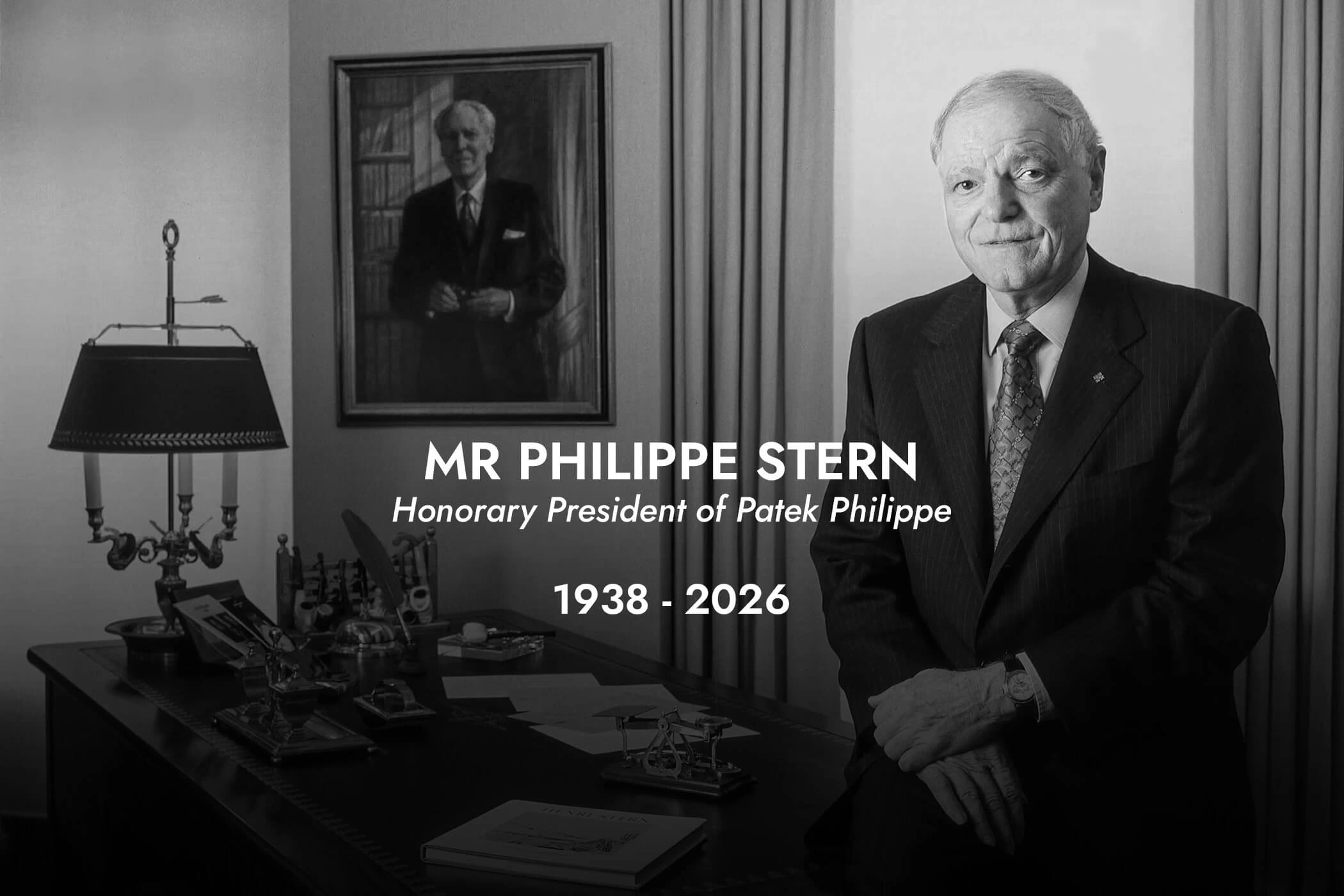 Philippe Stern, Ehrenpräsident von Patek Philippe, der 2026 verstorben ist.