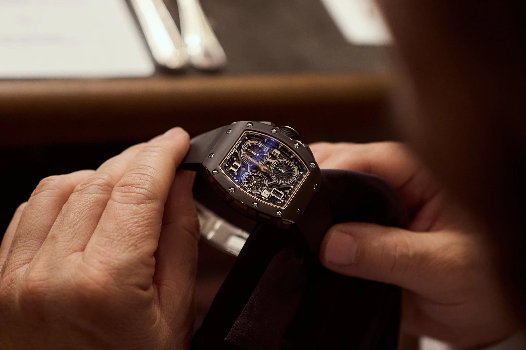 Die Richard Mille RM 72-01 Automatic Winding Lifestyle Flyback Chronograph.