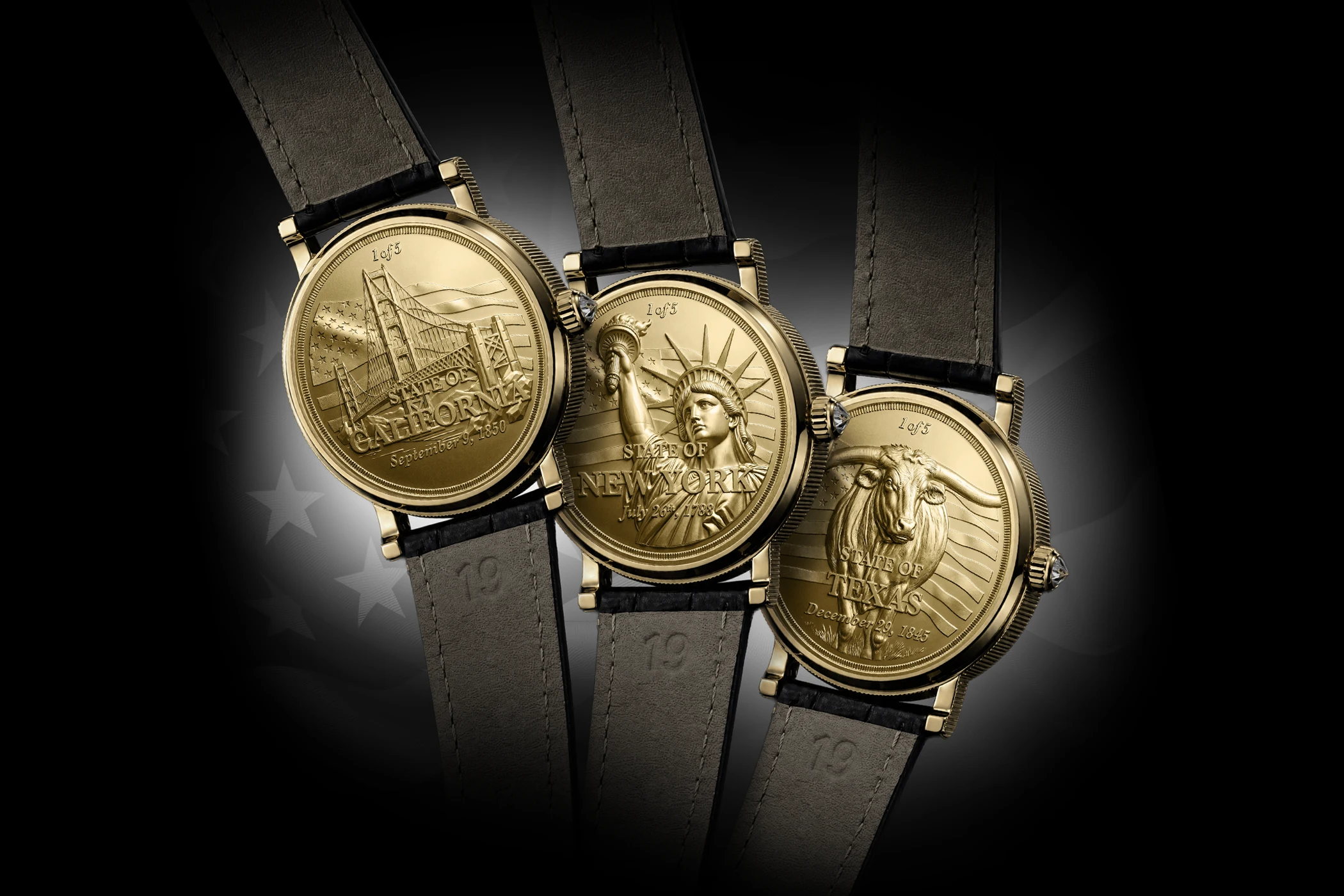 The Corum Heritage Coin Watch collection.