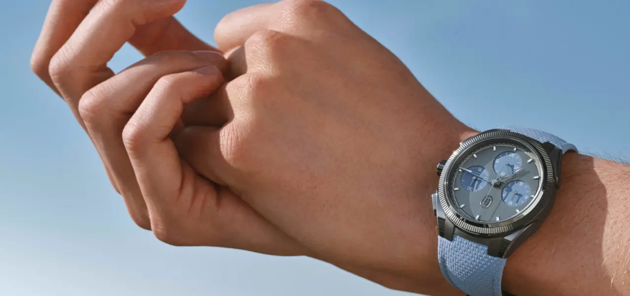 Tonda PF Sport Chronograph Ultra-Cermet by Parmigiani Fleurier, on the wrist