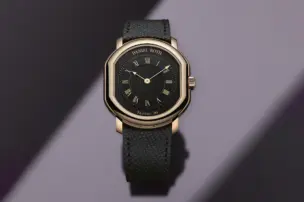 The Daniel Roth Extra Plat Rose Gold Gilt front.