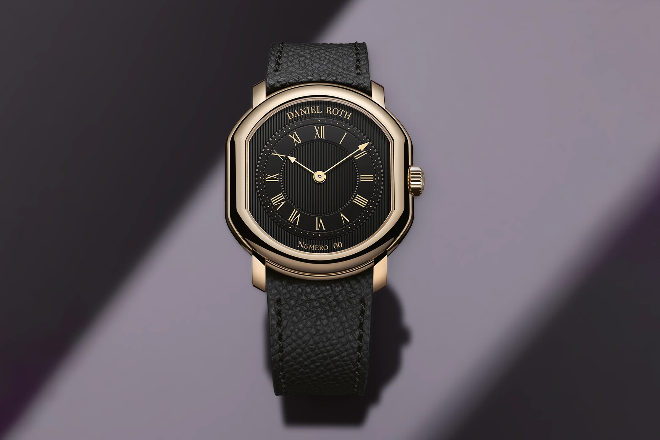 The Daniel Roth Extra Plat Rose Gold Gilt front.