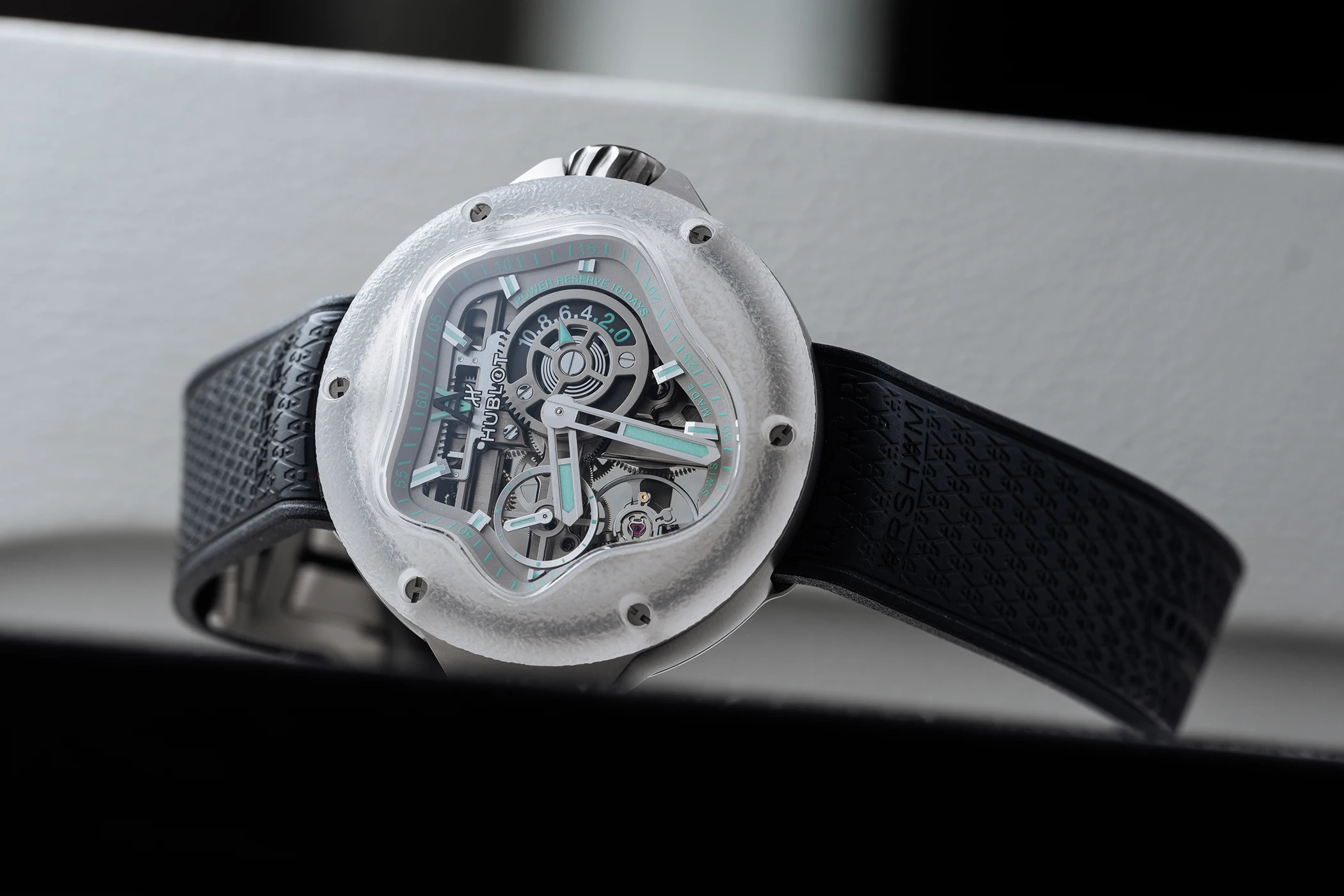 Die Hublot MP-17 Meca-10 Arsham Splash.
