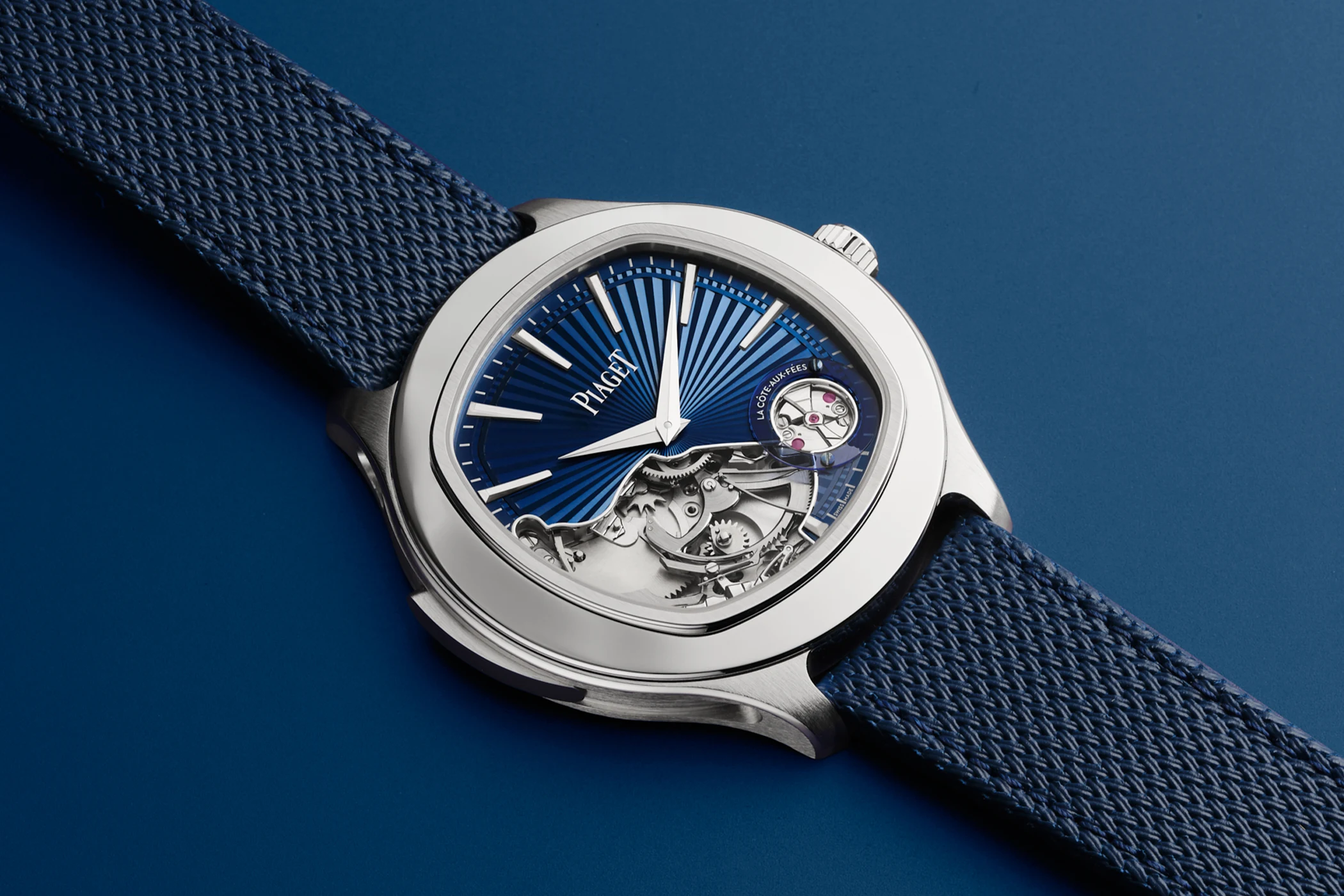 A Piaget Polo Minute Repeater can be seen in another front view.