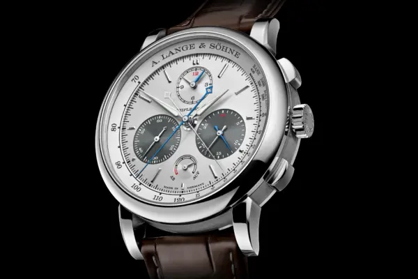 The dial of the A. Lange & Söhne Triple Split reference 424.025F.