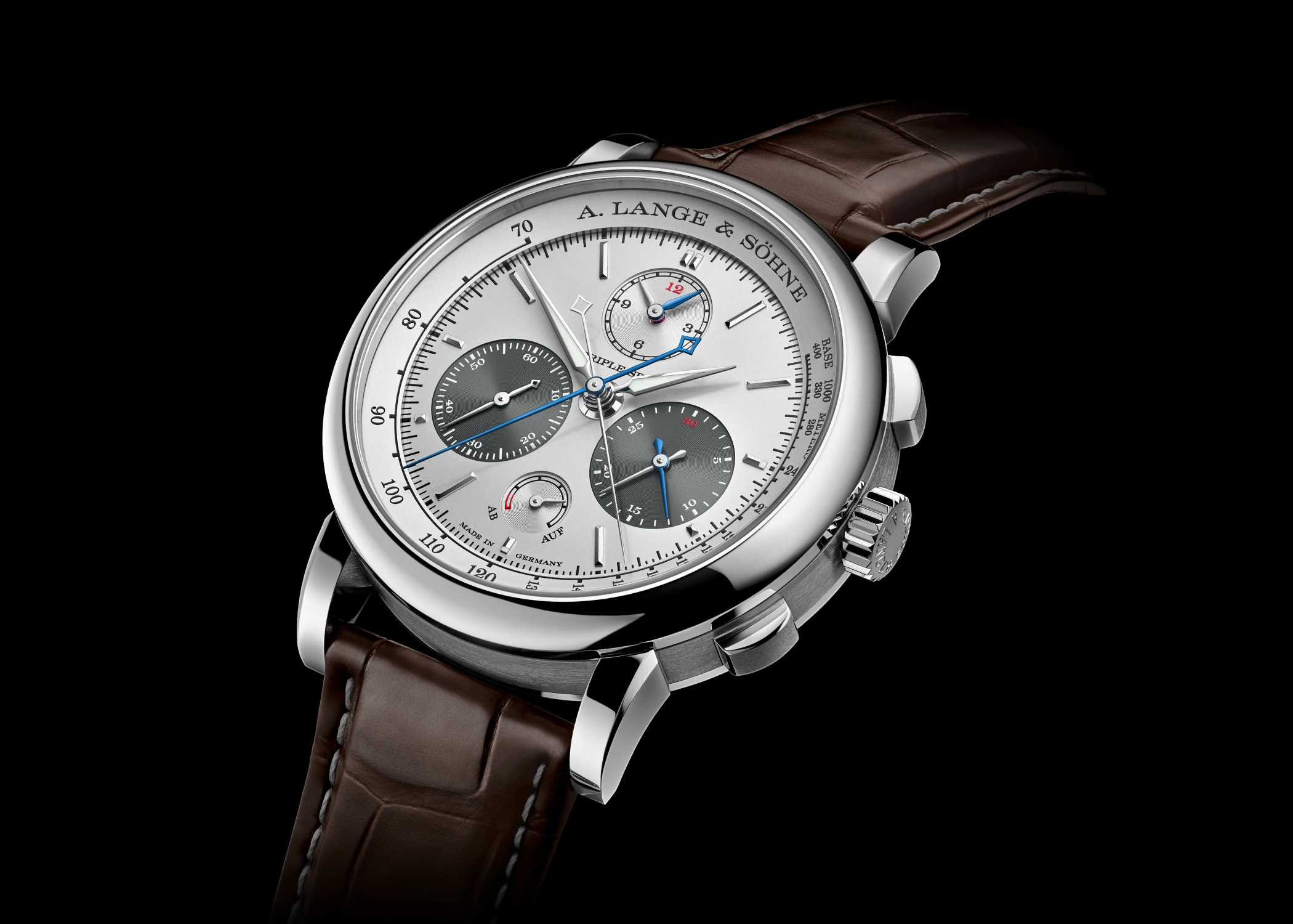 The New A. Lange & Söhne Triple Split in Platinum and its Triple Rattrapante Principle