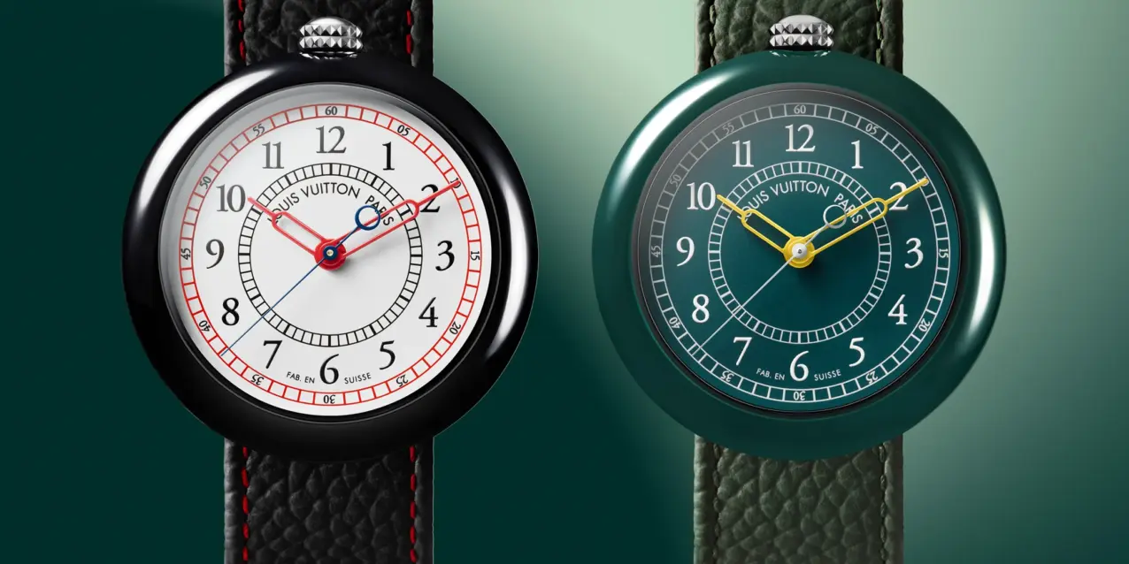 Louis Vuitton Monterey Ceramic – both versions featured on the cover