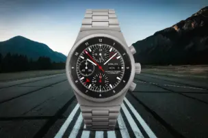 The dials of the Porsche Design Chronograph 1 Utility – Limited Edition for Hodinkee reference 6041.6.02.001.12.2.