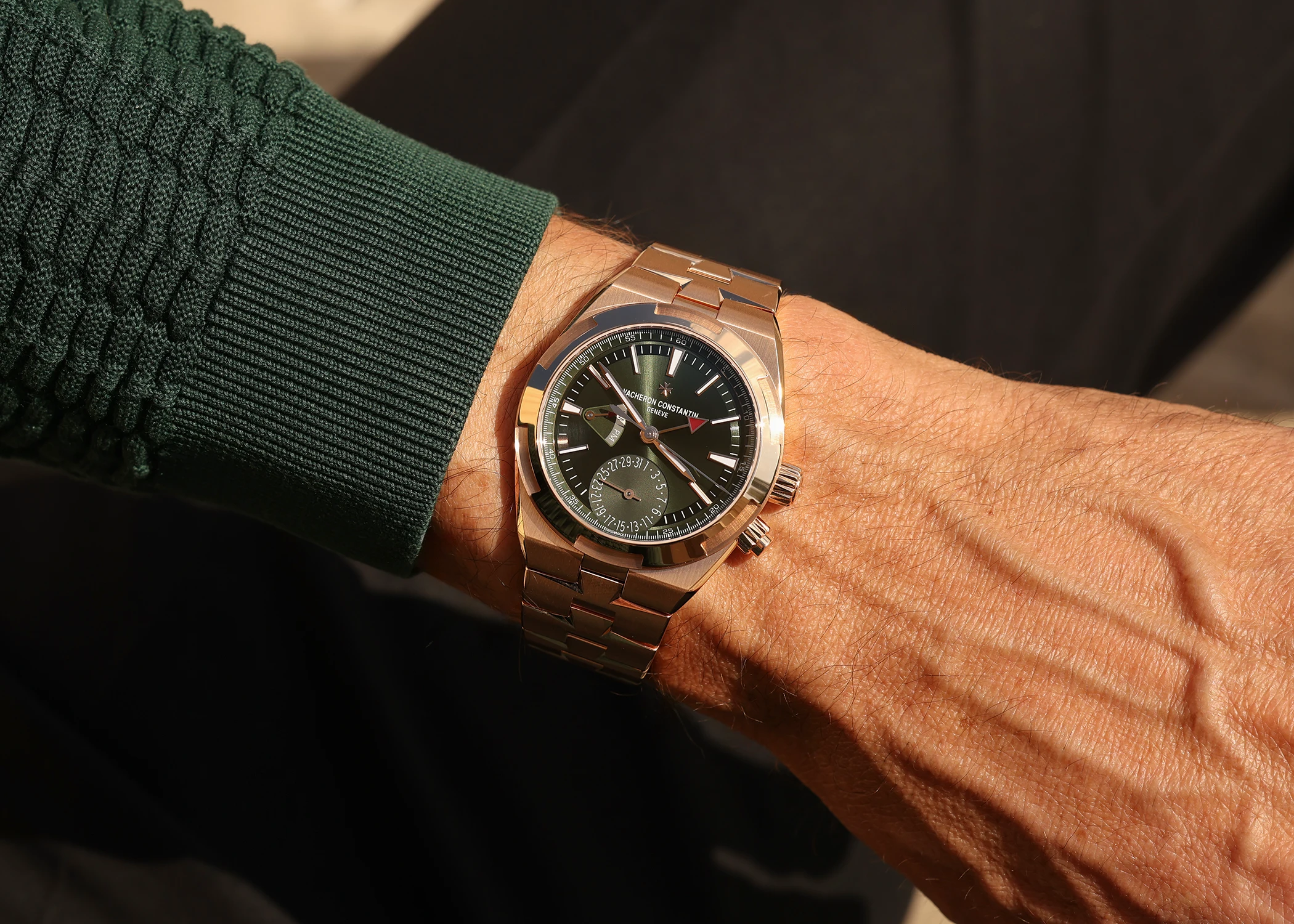 The Vacheron Constantin Overseas Dual Time reference 7920V/210R-B965.