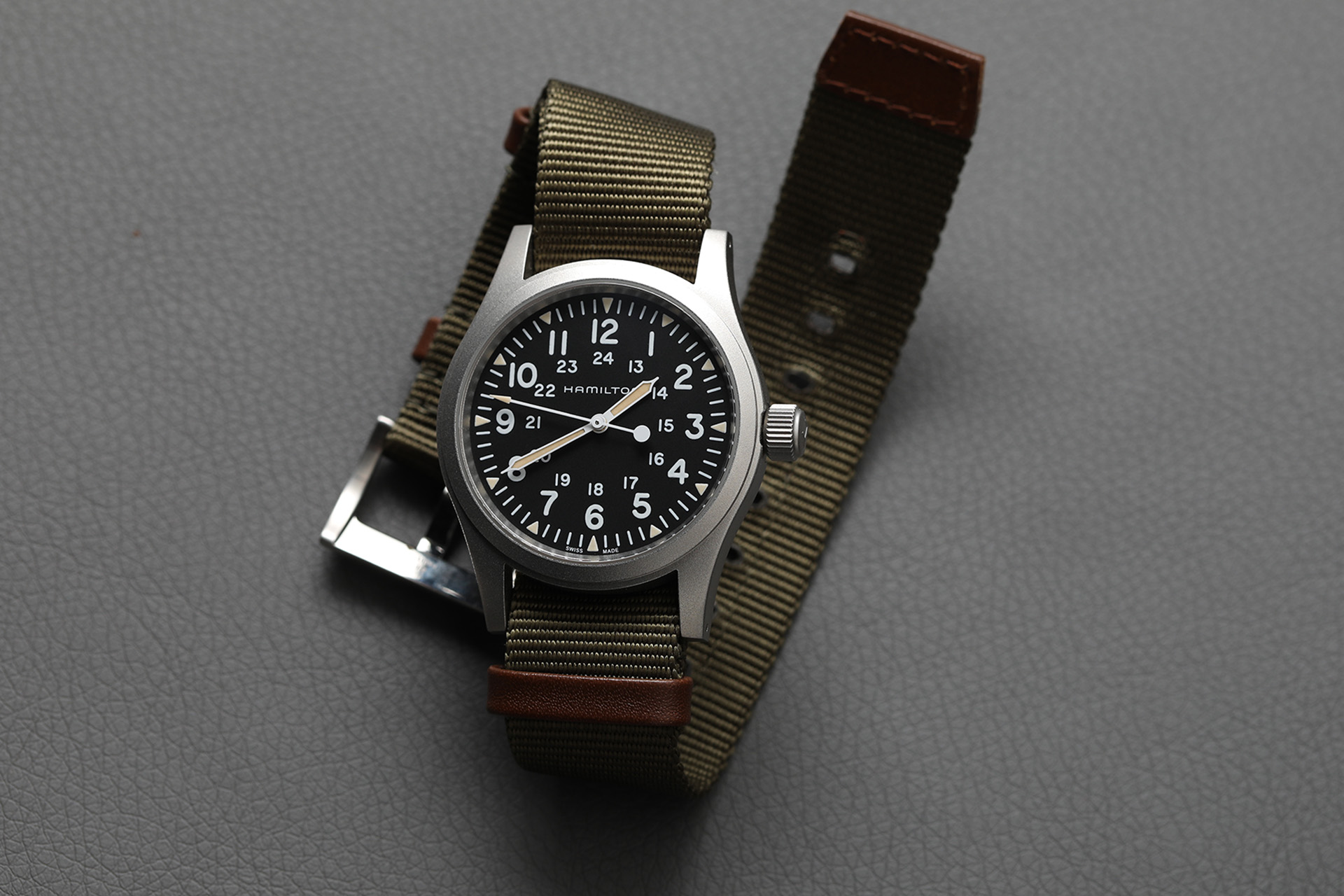 The new Khaki Field Mechanical - a tribute to Hamiltons military legacy ...