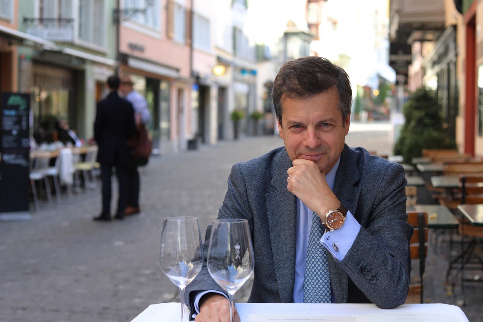 Lunch with Corum CEO J r me Biard Swisswatches Magazine