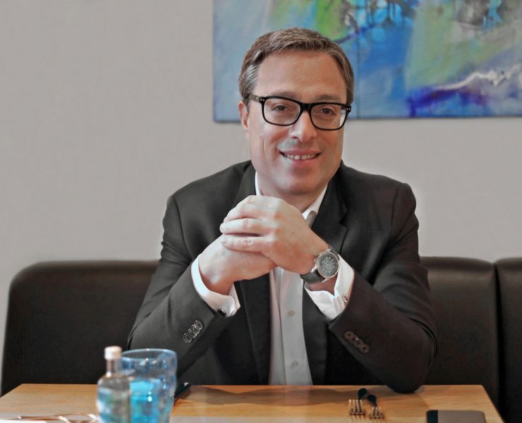 lunch with montblanc ceo nicolas baretzki