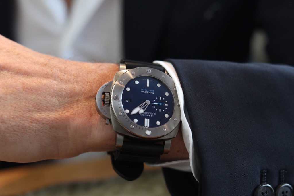 Lunch with Panerai CEO Jean Marc Pontrou Swisswatches Magazine