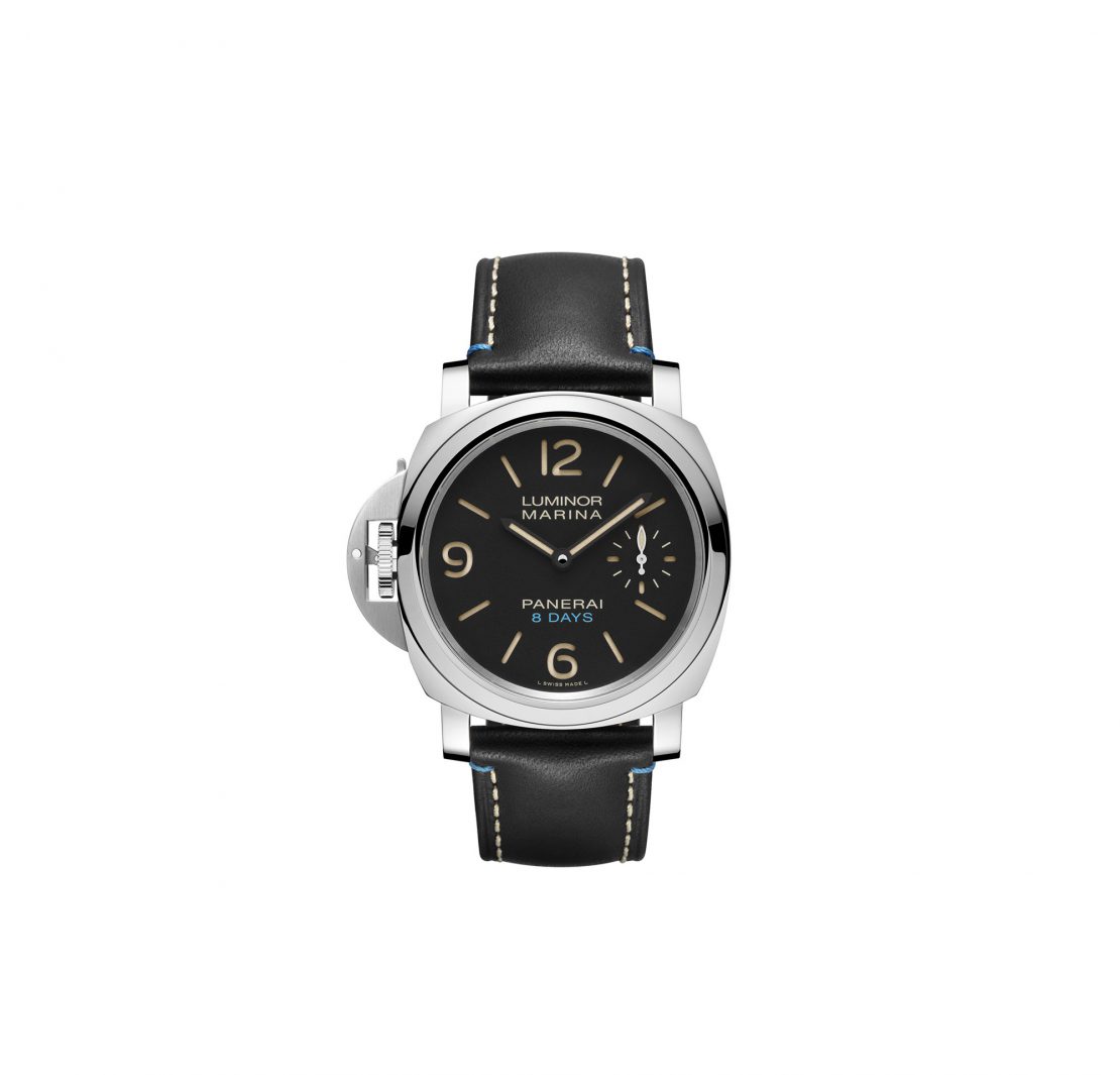 Panerai Luminor 8 Days Acciaio Titanio Left Handed Acciaio