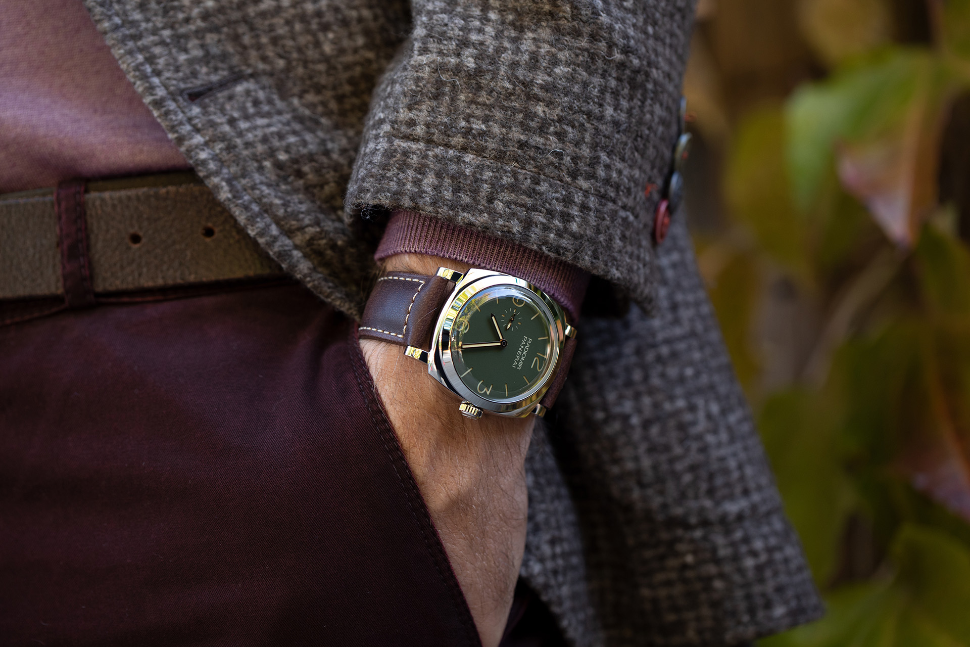 Panerai hotsell radiomir green