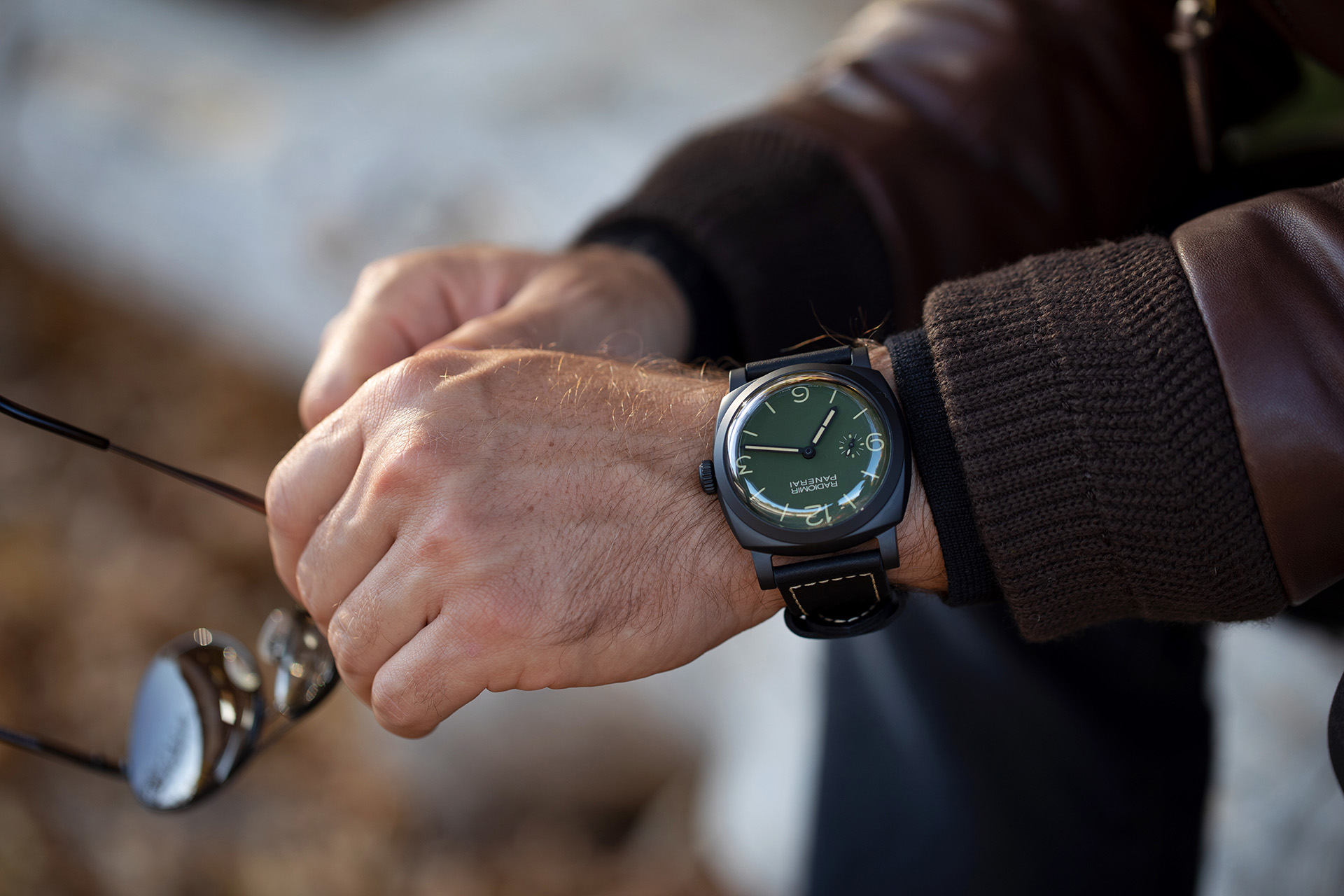 Statement Piece Panerai Radiomir 1940 in Military Green