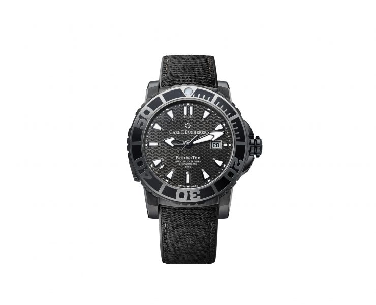 Carl F Bucherer Patravi Scubatec Black