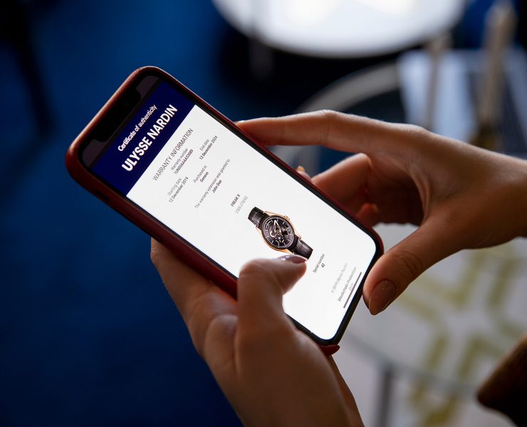 Ulysse Nardin Blockchain Technology in Mechanical Watches