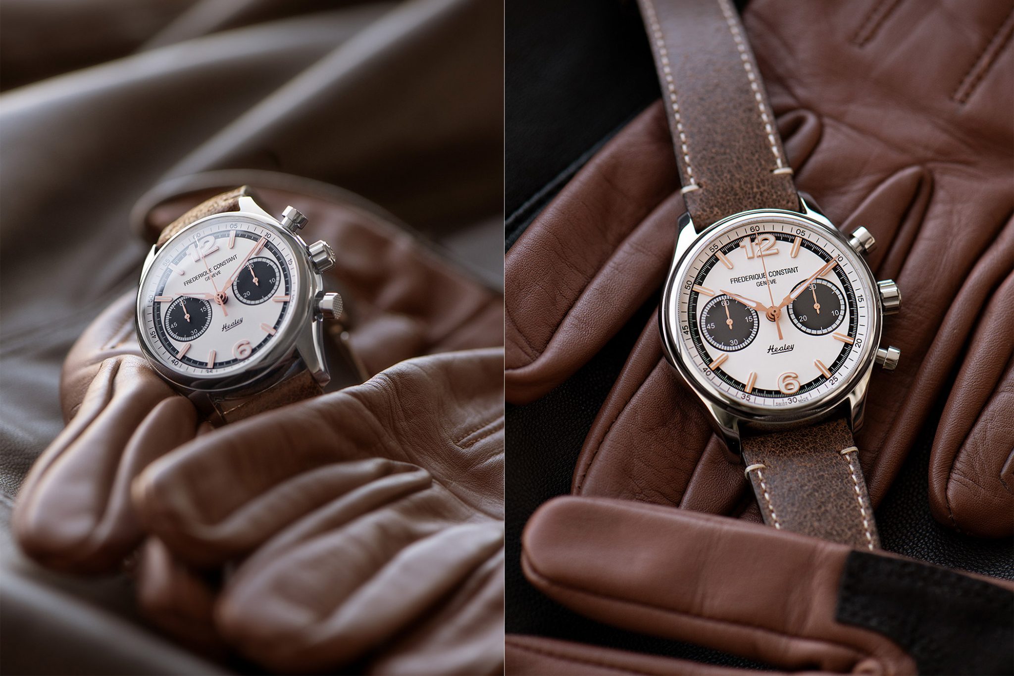 vintage rally healey chronograph automatic