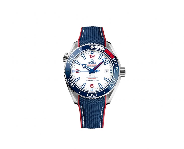 OMEGA Seamaster Planet-Ocean 36th America’s Cup Limited-Edition. OMEGA returns as America's Cup timekeeper in 2021