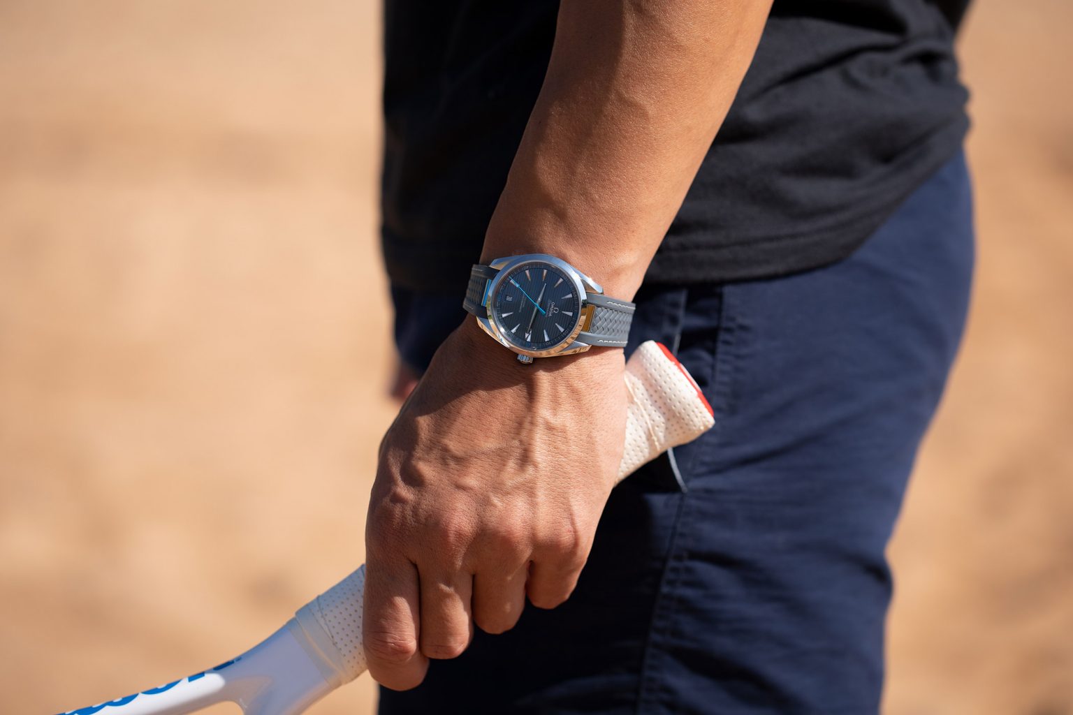 In The Metal OMEGA Aqua Terra Where the Sea Meets the Shore