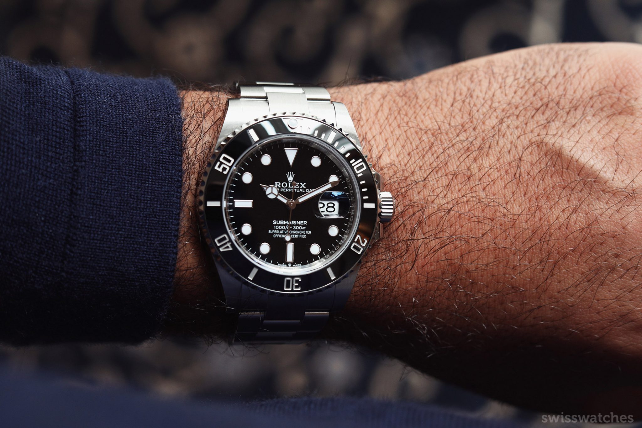 rolex submarine black