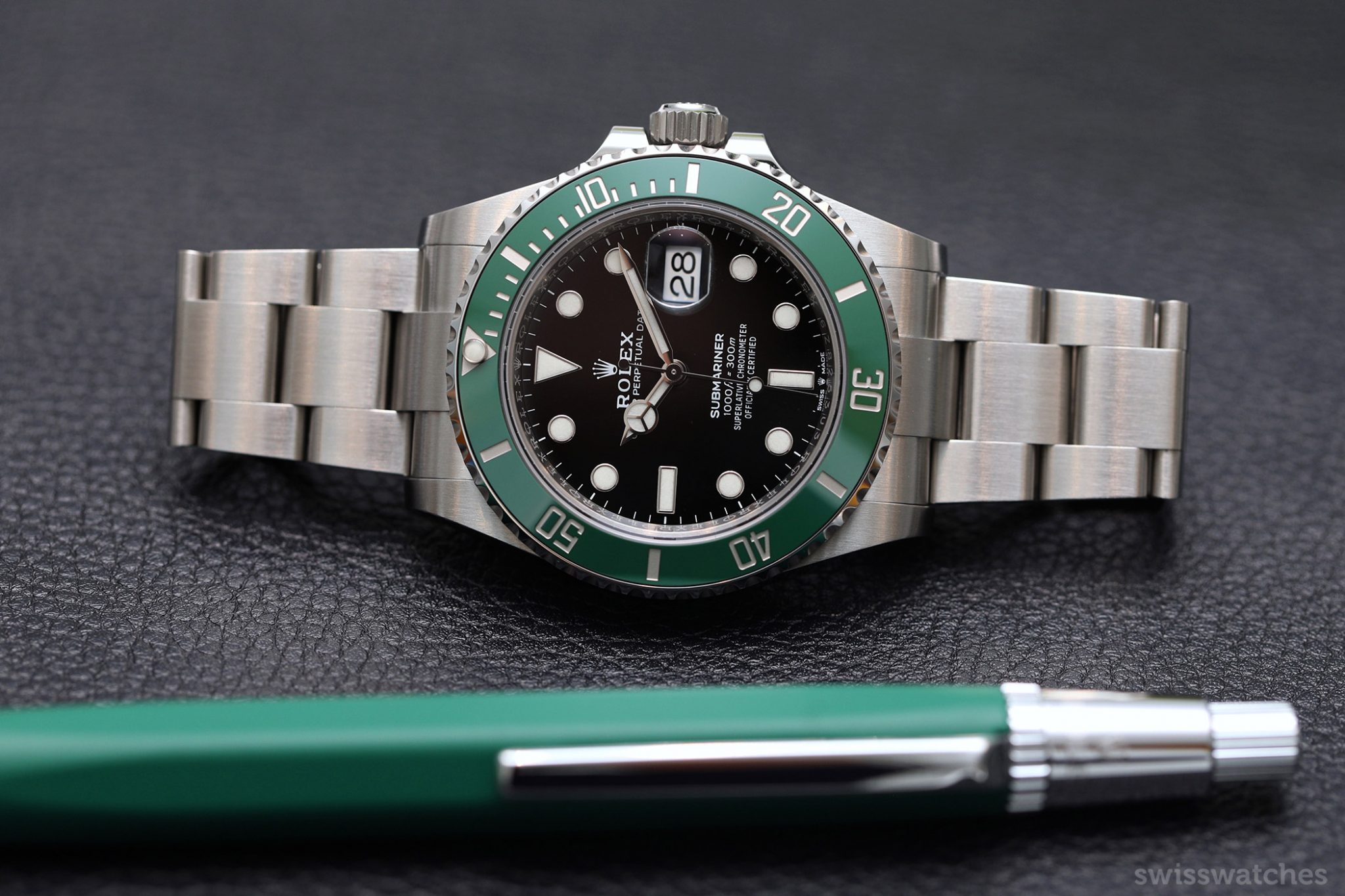 rolex submariner 2020 green bezel