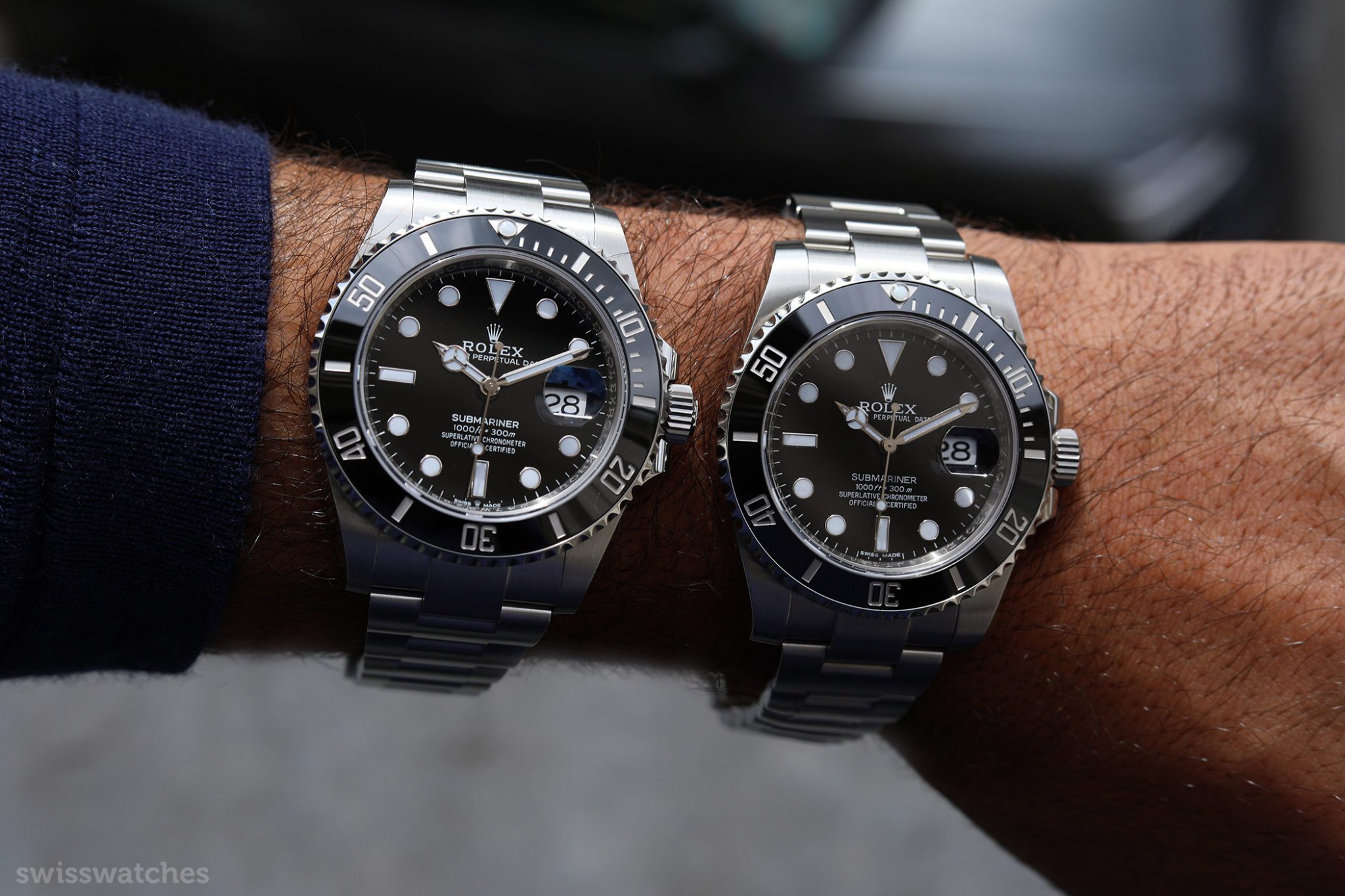 new vs old submariner