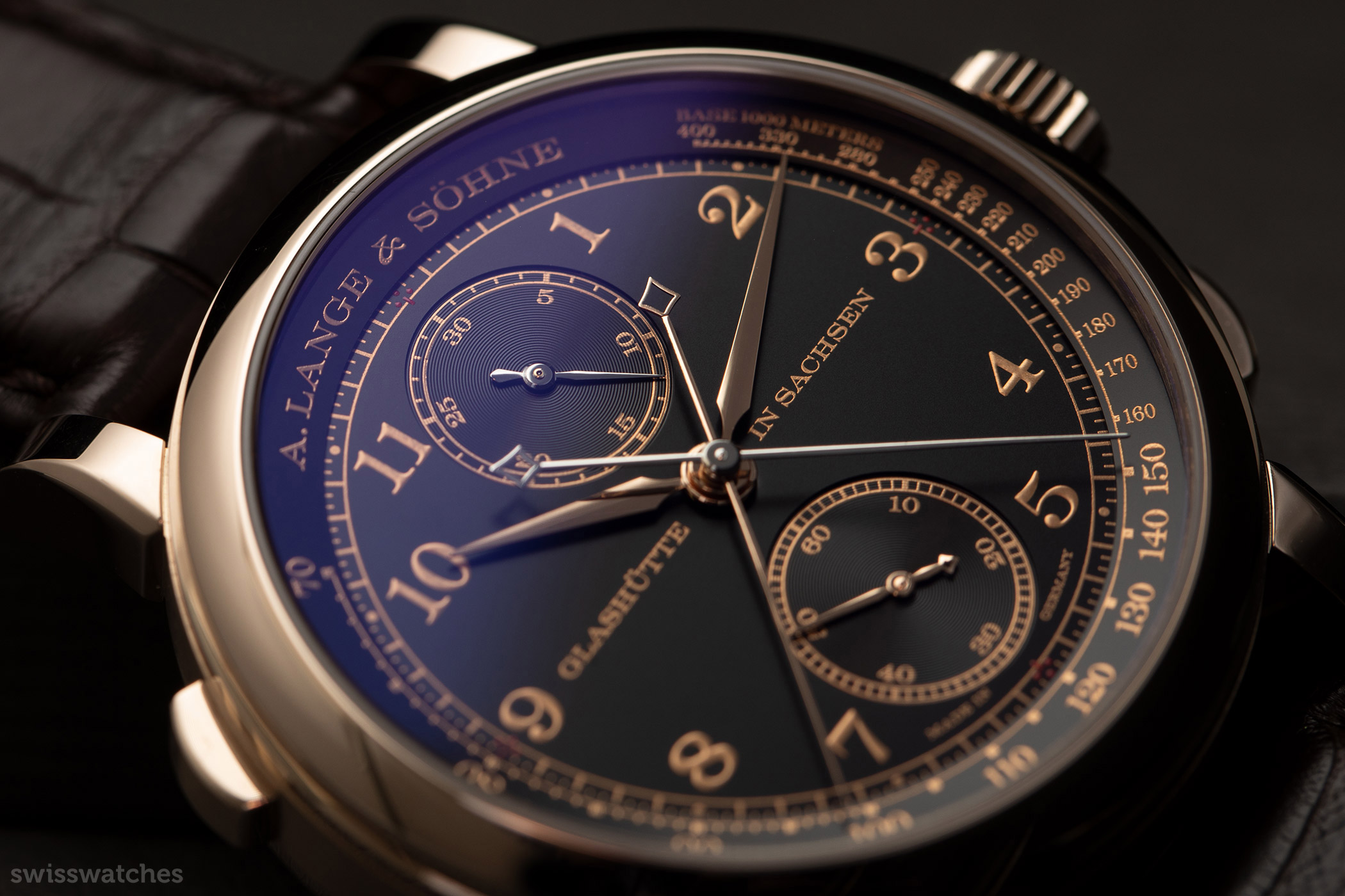 A Closer Look: A. Lange & Söhne 1815 Rattrapante Honeygold 