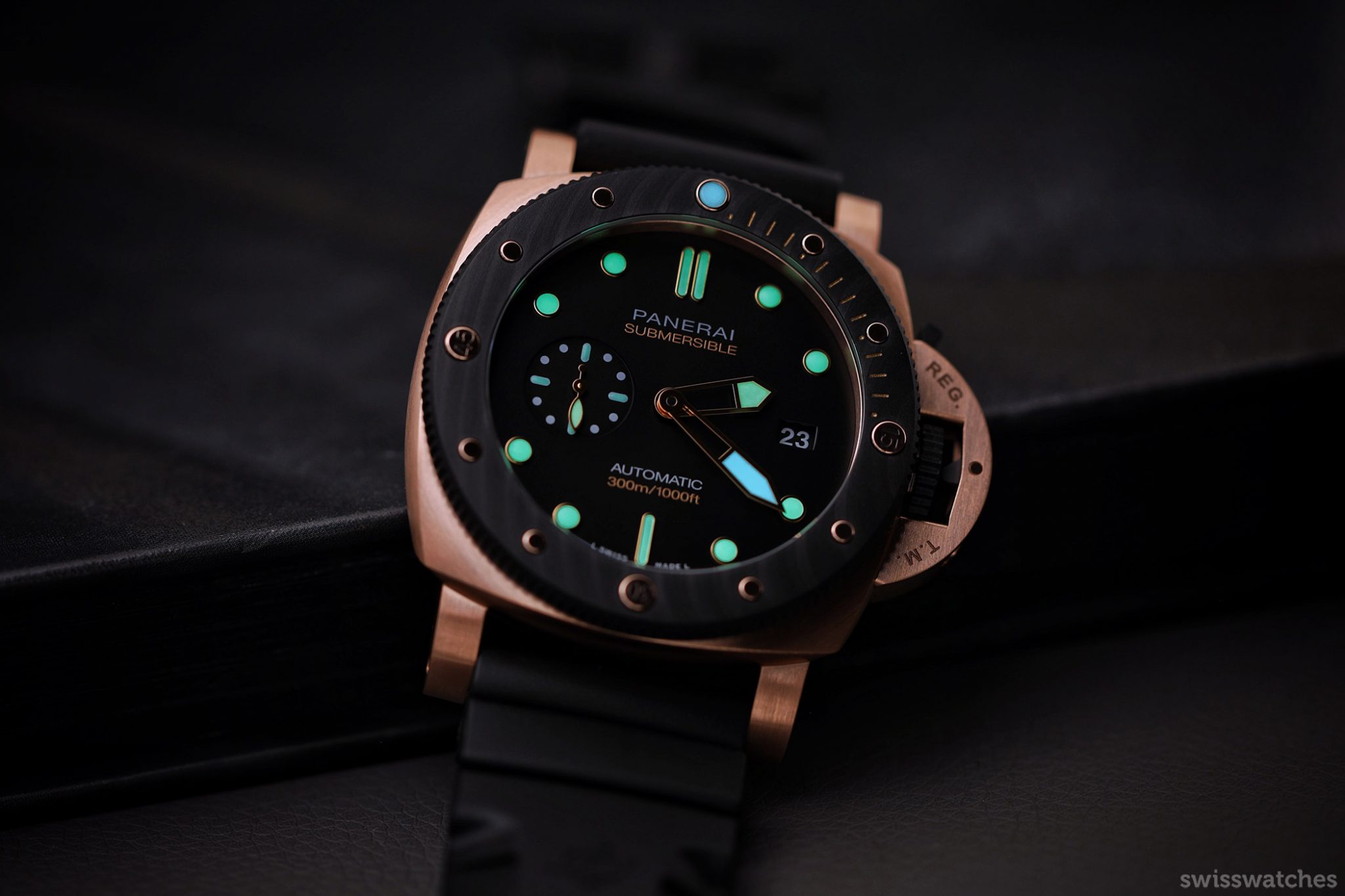 A Bold Combination Panerai Submersible Goldtech Orocarbo 44 mm