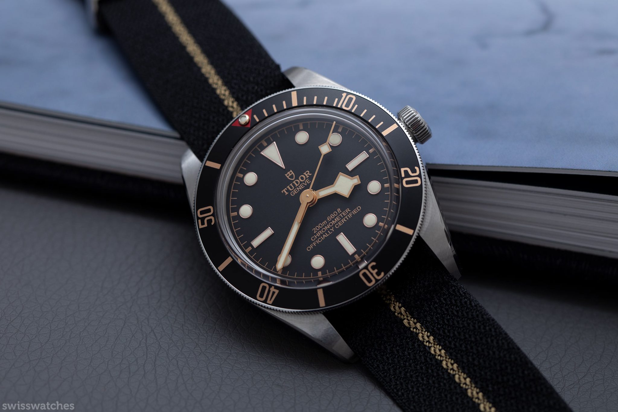 Tudor Black Bay Fifty-Eight in Black on the NATO Strap