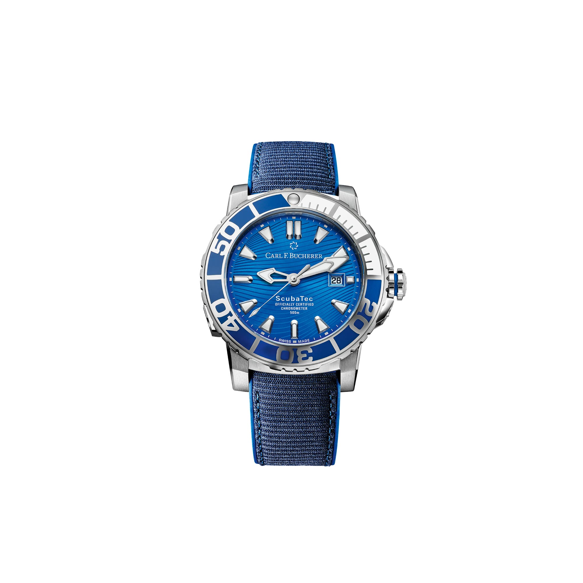 Carl f discount bucherer dive watch