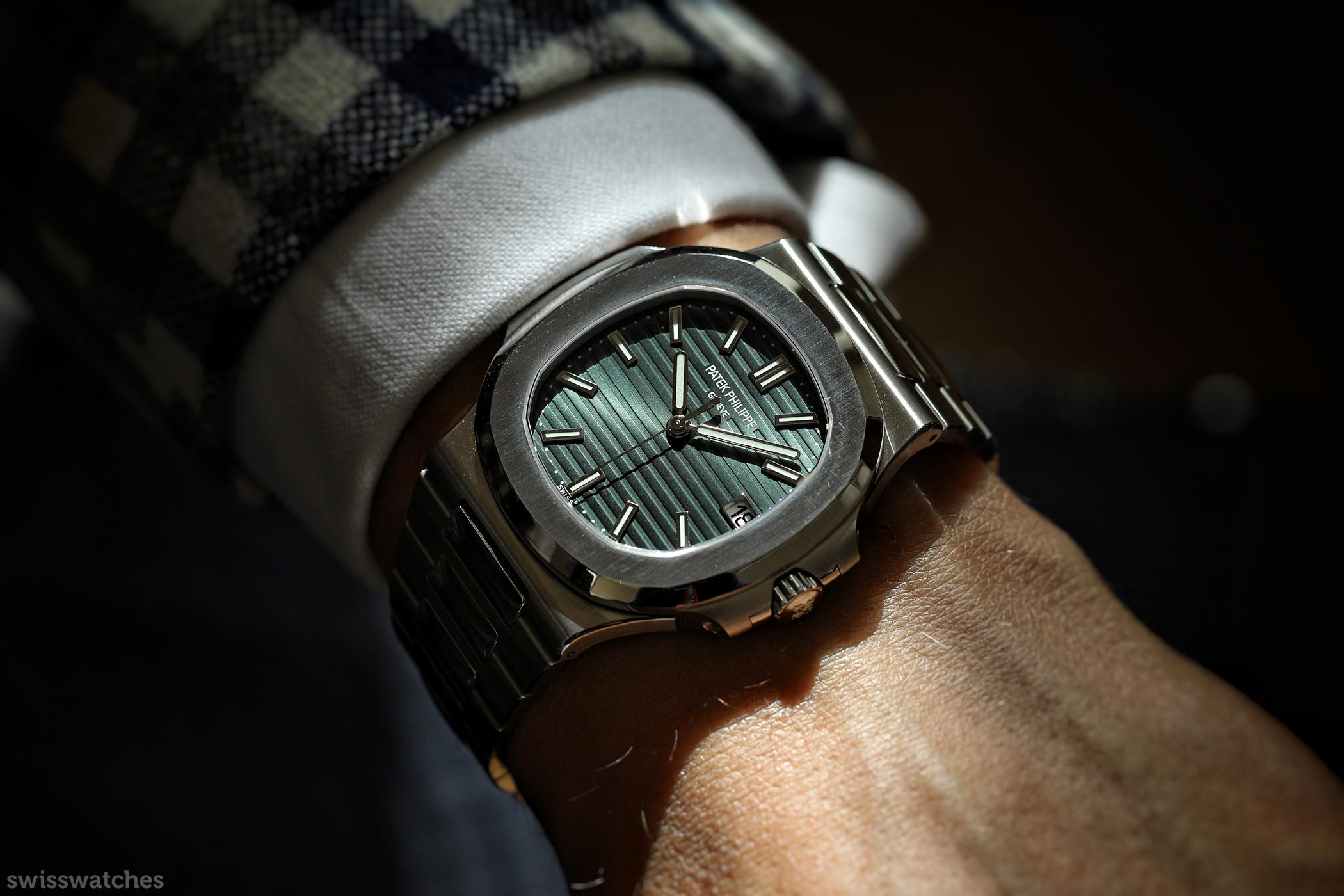 Patek cheap nautilus green