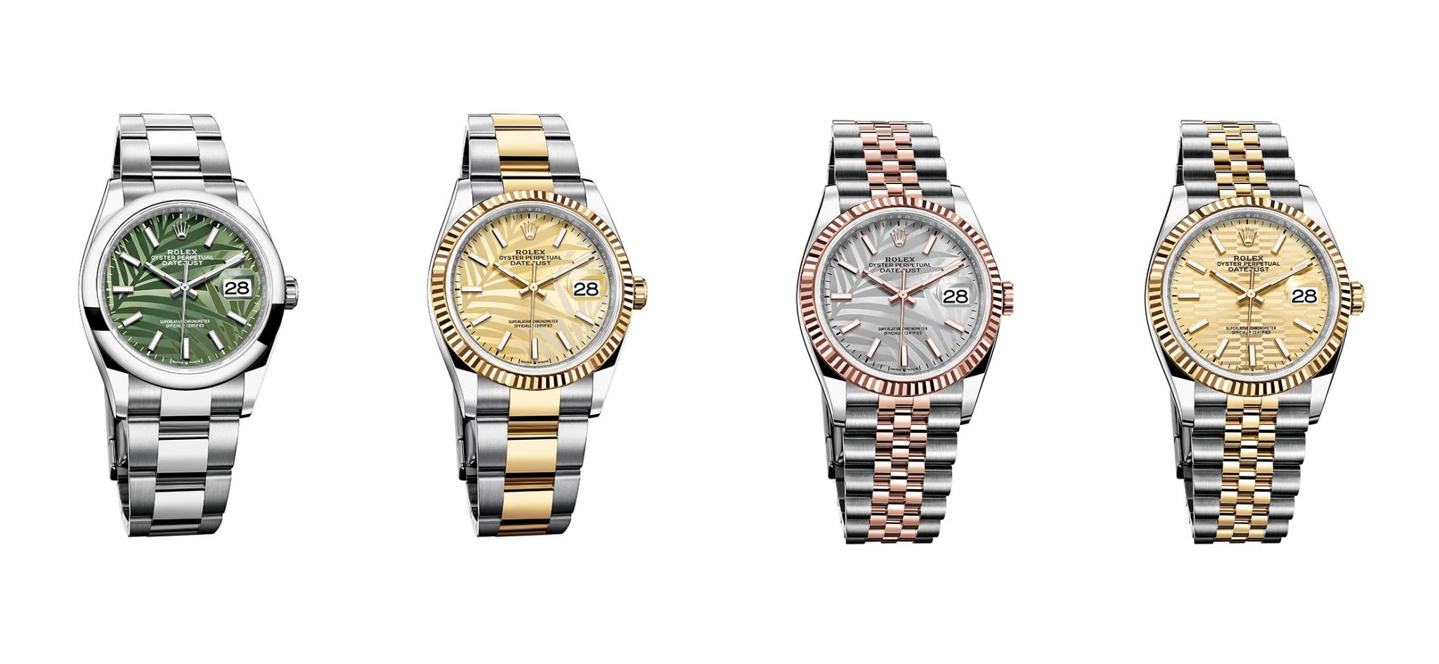 Datejust models by discount year