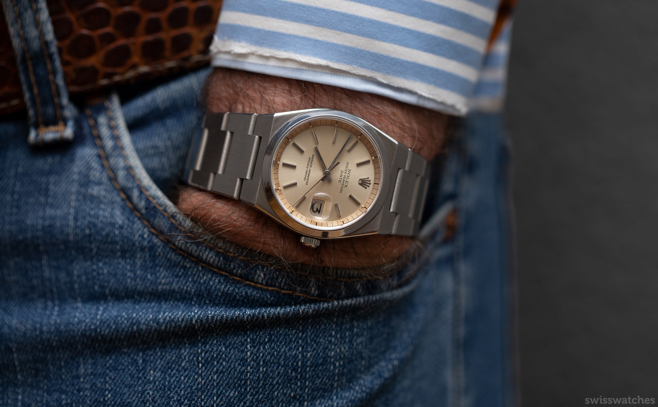 The Curious Tale Of The ROLEX 1530: An Automatic Movement In A Quartz | Swisswatches Magazine