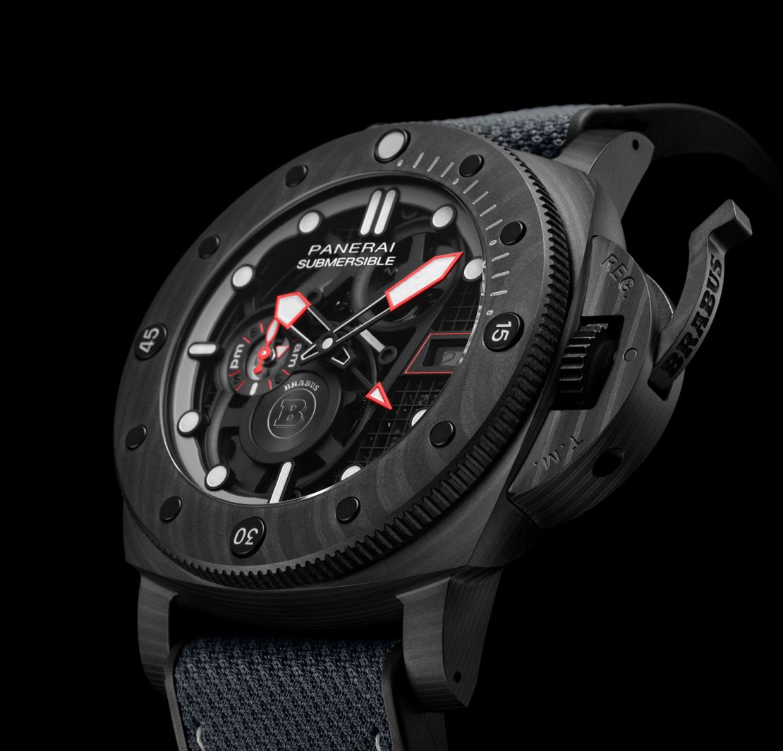 Panerai and Brabus Submersible S BRABUS Black Ops Edition