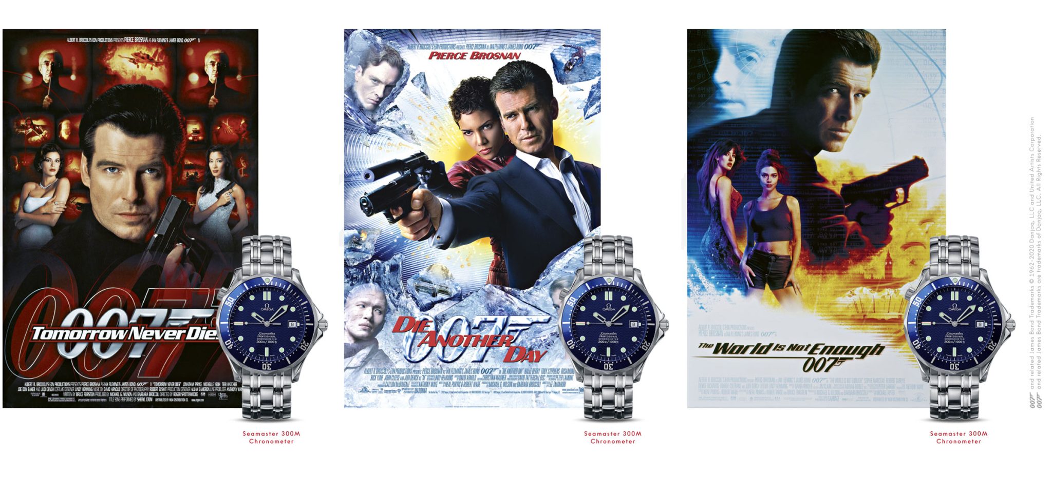 Pierce brosnan omega watch best sale